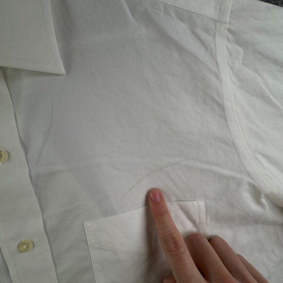 Brooks Brothers Men Non Iron Button Up Shirt Long Sleeve White 16 33 Traditional - Picture 11 of 16